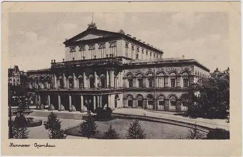 Hannover Opernhaus 1930