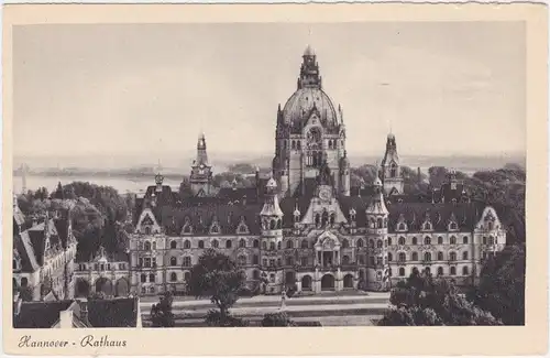 Hannover Neues Rathaus 1930