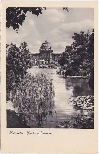 Hannover Blick auf das Provinzialmuseum Ansichtskarte 1939