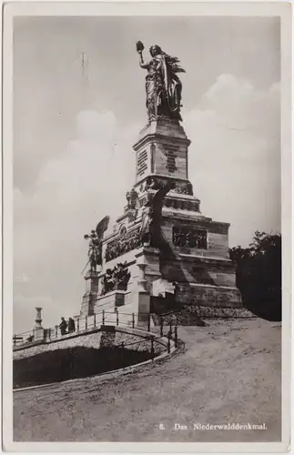 Rüdesheim (Rhein) Partie am Niederwalddenkmal