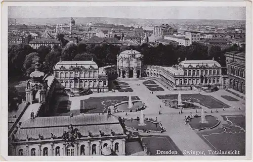 Friedrichstadt-Dresden Blick vom Zwinger nach Friedrichstadt