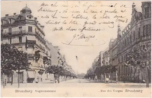 Straßburg Rue des Vosges