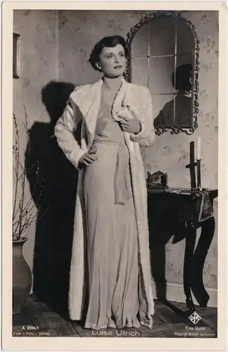  Luise Ullrich (österr.Schauspielerin) 1934