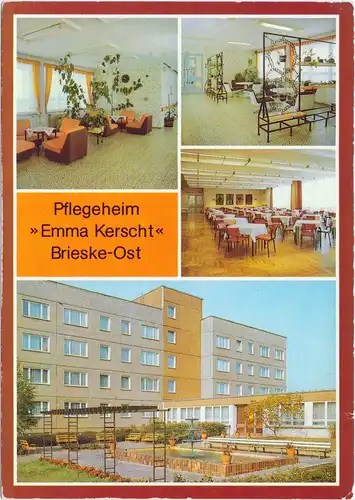 Brieske-Senftenberg (Niederlausitz) Pflegeheim "Emma Kerscht" - innen und außen