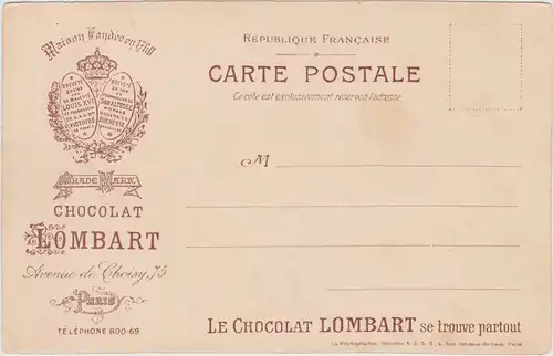  Chocolat Lombart - Baudin: Werbung