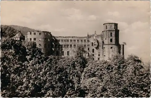 Heidelberg Blick auf  das Schloss