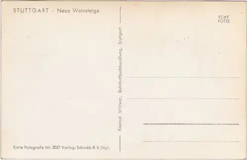 Stuttgart Neue Weinsteige