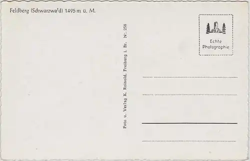 Feldberg Feldberg mit Aussichtsturm