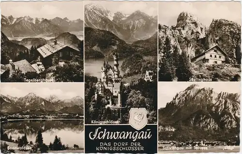 Schwangau Mehrbildkarte