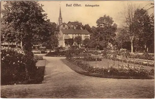 Bad Elster Rosengarten 1915