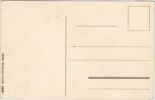 Graubünden - Allgemein Graubündener Berge - Klausenstraße Landkarte 1913