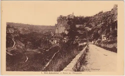 13 CPA Postcards Rocamadour Roc-Amadour 1924