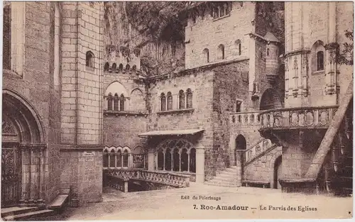 13 CPA Postcards Rocamadour Roc-Amadour 1924