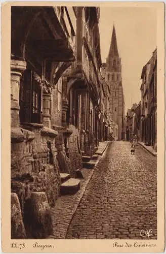 Bayeux Bayeux Rue des Cuisiniers 1926