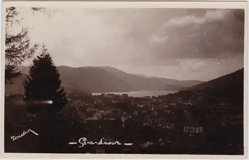 Gerdsee Gérardmer Panorama 1929