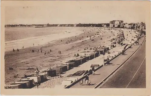 La Baule-Escoublac La Plage et le Boulevard de l´Esplanade 1949