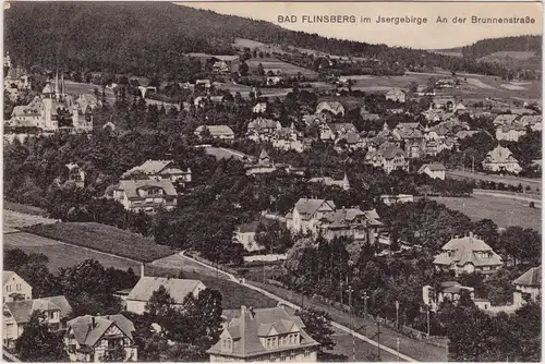 Bad Flinsberg Świeradów-Zdrój An der Brunnenstraße 1917