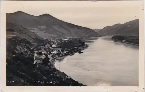 Spitz (Niederösterreich) Blick auf die Stadt 1939