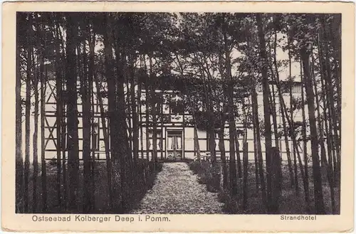 Kolberger Deep Dzwirzyno Strandhotel 1932