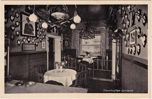 Ortrand Stadtkaffee - Saal 1932