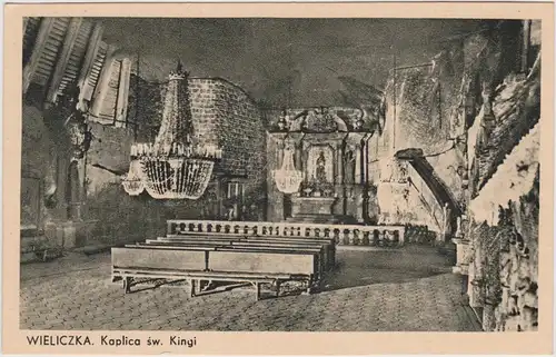 Groß Salze Wieliczka Kaplica sw. Kingi 1930