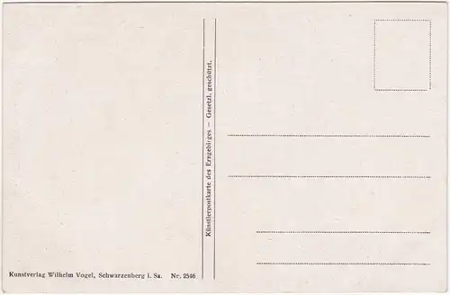 Hartenstein (Sachsen) 3-Bild-Künstlerkarte: Raub der Prinzen Ernst u. Albrecht (1455) u. deren 