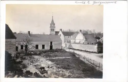 Condé-sur-Suippe Straßenpartie zerstörte Stadt (Erster Weltkrieg) 1917