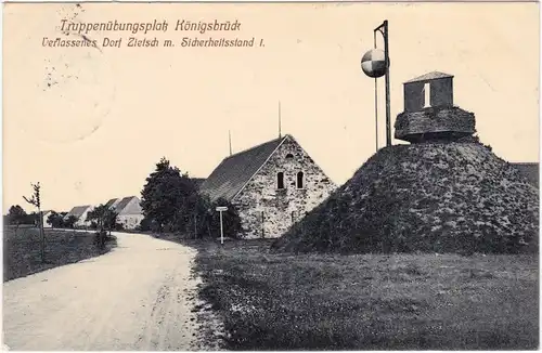 Zietsch Verlassenes Dorf Zietsch - Sicherheitsstand I 1910