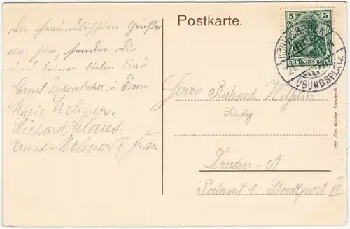 Zietsch Verlassenes Dorf Zietsch - Sicherheitsstand I 1910