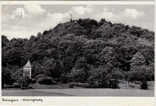 Striegau Strzegom Turm und Kreuzberg 1936