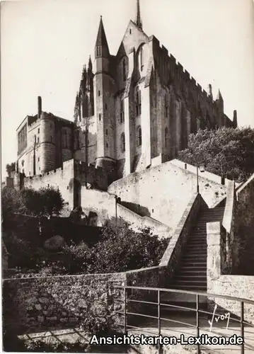 Mont-Saint-Michel Benediktinerkloster 1965