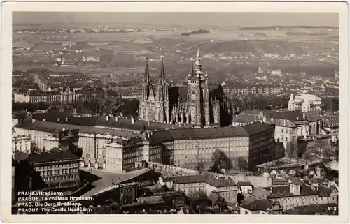 Burgstadt-Prag Hradschin/Hradčany Praha Die Burg Hradčany 1969