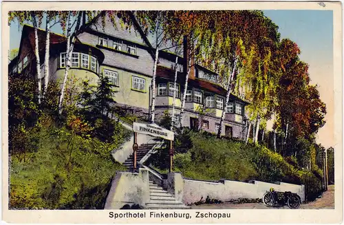 Zschopau Sporthotel Finkenburg 1929