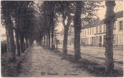 Diksmuide Dixmude Den Lindenlaan 1916