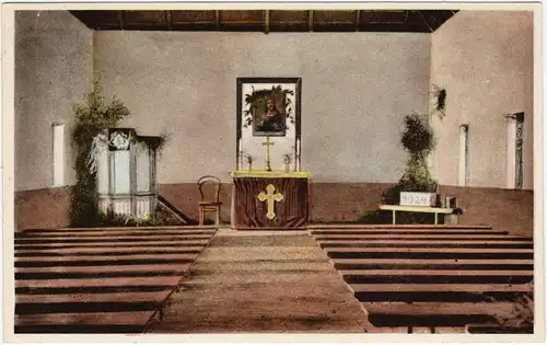 Getrudsburg (Wendaland) Gottesdienstraum in der Schule 1930