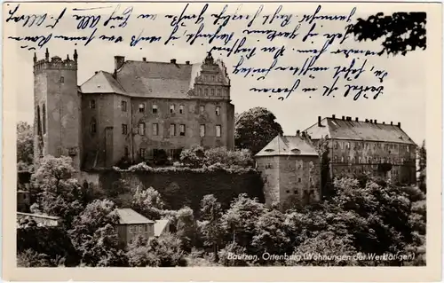 Bautzen Budyšin Ortenburg 1954