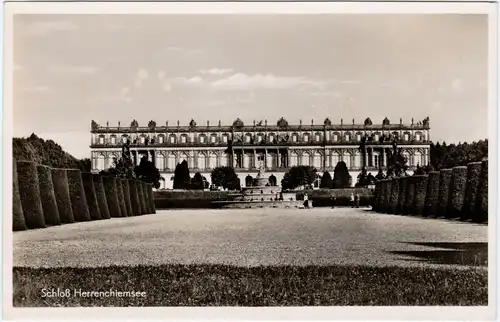 Chiemsee Schloss Herrenchiemsee 1939