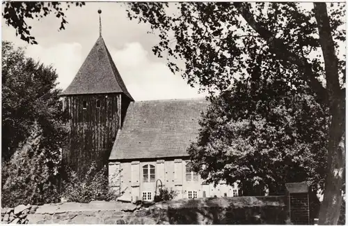 Prerow Seemannskirche Ansichtskarte Darß Fischland Ostsee 1963