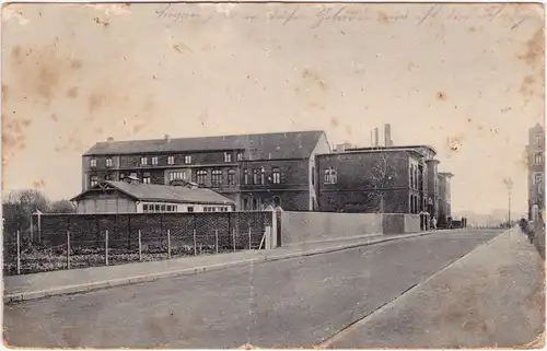 Straßenpartie - Fabrikanlage Nordrhein Westfalen Geb Döring, Mülheim - Ruhr 1918