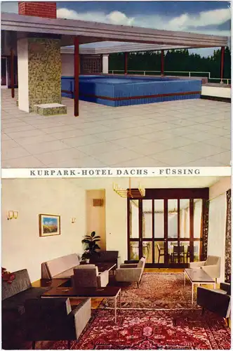 Bad Füssing Kurpark Hotel - 2 Bild - Innen und Außen 1963