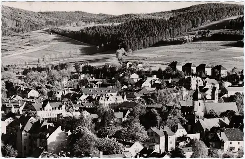 Olbernhau Blick gegen den Hainberg 1961