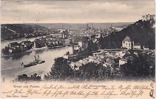 Passau Totalansicht 1904