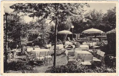 Gruna-Dresden Drježdźany Café-Restaurant Winterberg, Garten 1942