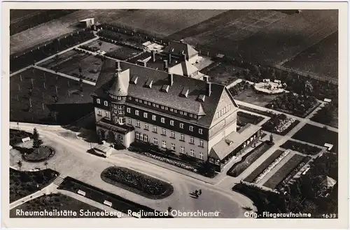 Niederschlema-Bad Schlema Luftbild - Heilstätte 1939