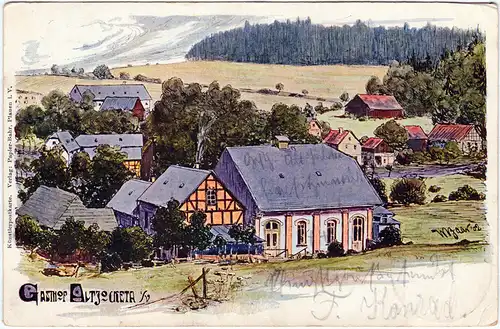 Jocketa-Pöhl Gasthof Alt-Jocketa 1906