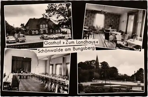 Schönwalde am Bungsberg 4 Bild: Gasthof - Zum Landhaus - 1965