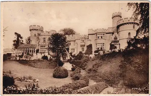 Devizes The Castle Vintage Postcard 1931