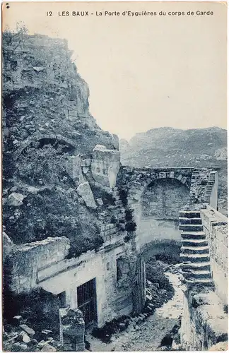Les Baux-de-Provence La Porte Bouches-du-Rhône 1914