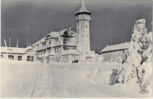 Sankt Joachimsthal Jáchymov Keilberg im Winter 1913