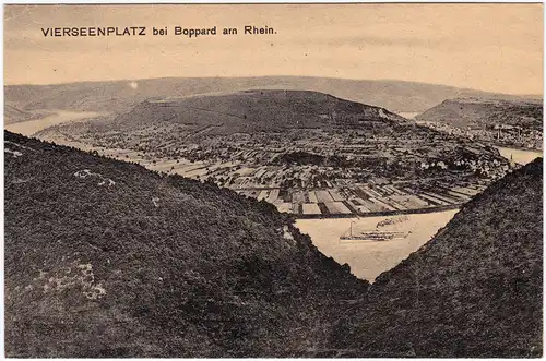 Boppard Vierseenplatz 1922